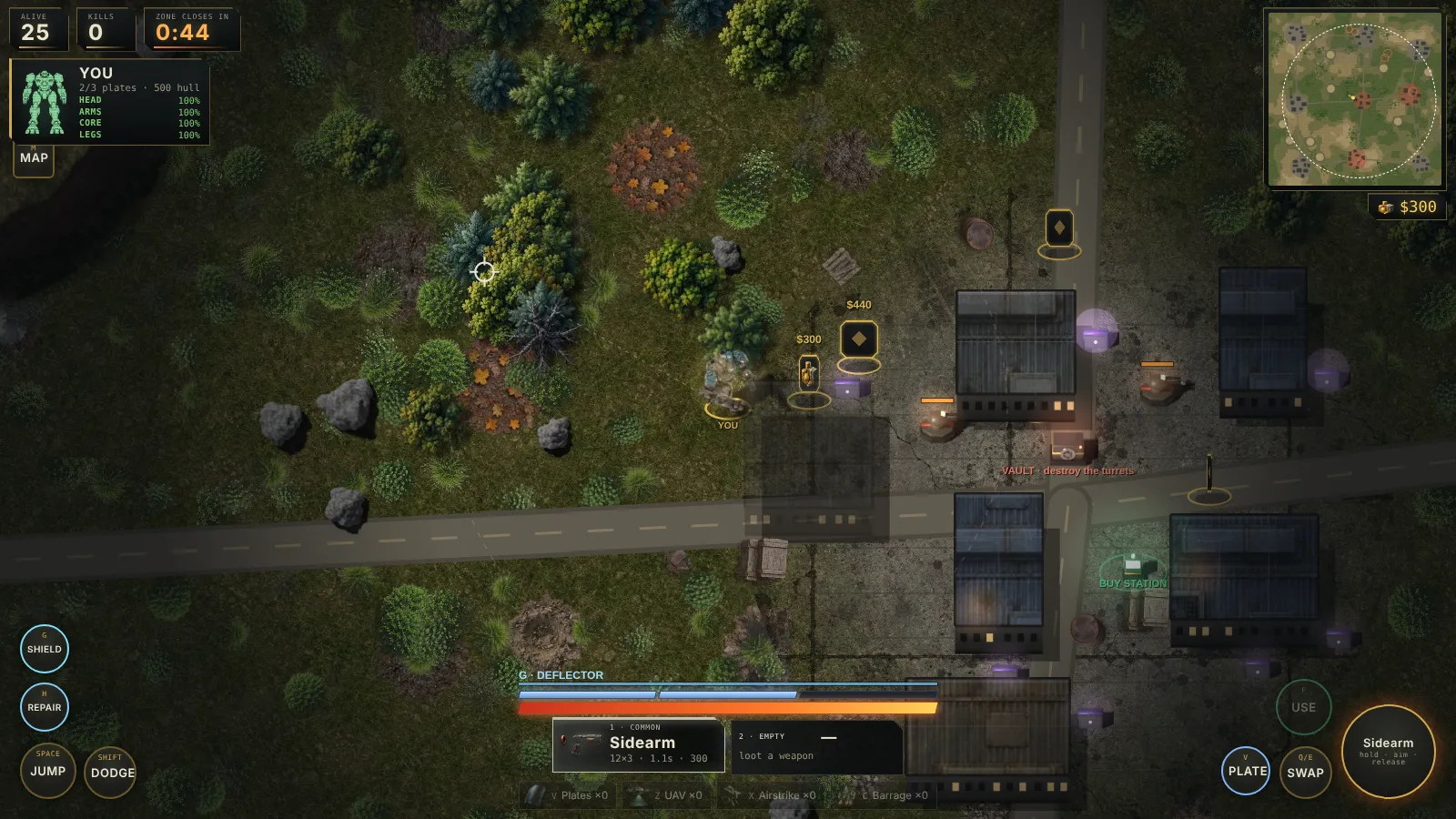 Battle royale screenshot